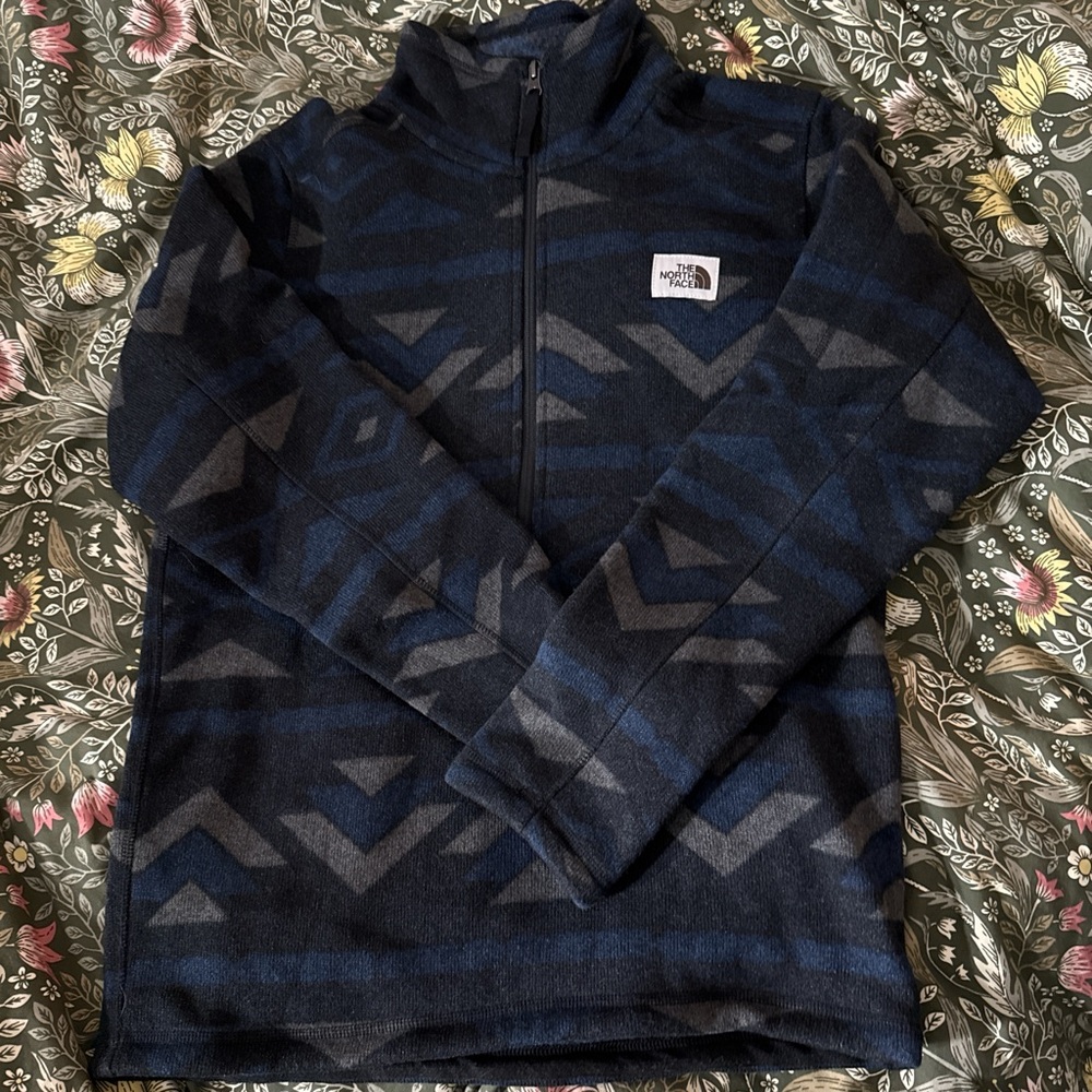 The North Face Men's Geometric Zip-Up Sweater
